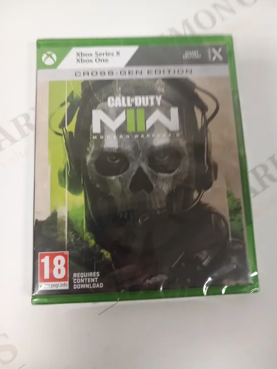 X BOX SERIES X XBOX ONE CROSS-GEN EDITION CALL OF DUTY MODERN WARFARE