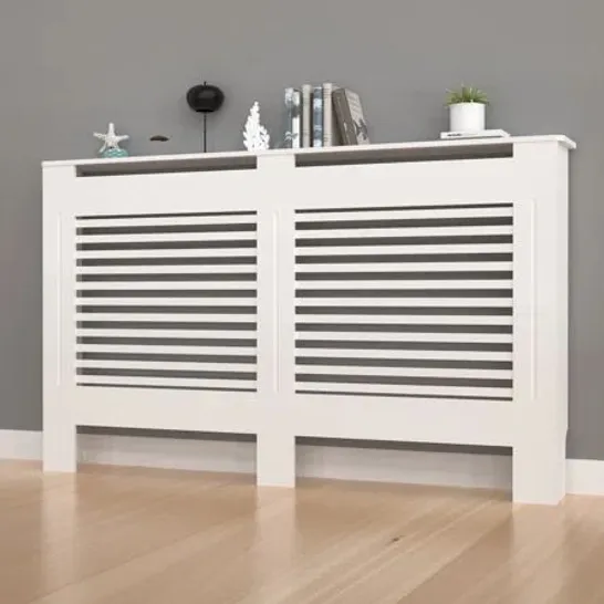 BOXED JEBEDIAH RADIATOR COVER WHITE (1 BOX)