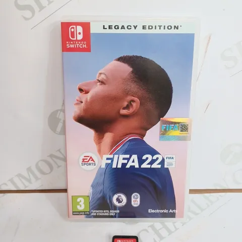 FIFA 22 LEGACY EDITION FOR NINTENDO SWITCH