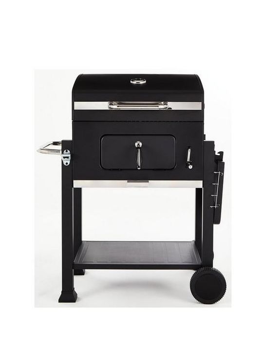 BOXED AMERICAN STYLE CHARCOAL GRILL BBQ