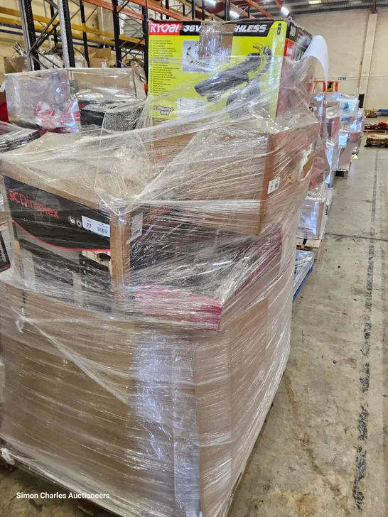 PALLET OF APPROXIMATELY 24 UNPROCESSED RAW RETURN HOUSEHOLD AND ELECTRICAL GOODS TO INCLUDE;