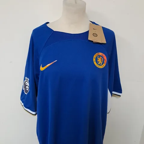 CHELSEA FC HOME SHIRT WITH QOLEY 80 SIZE 2XL