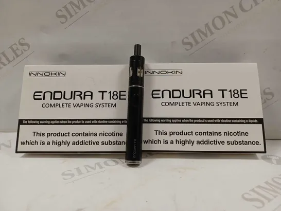 INNOKIN ENDURA T18E VAPING SYSTEM IN BLACK