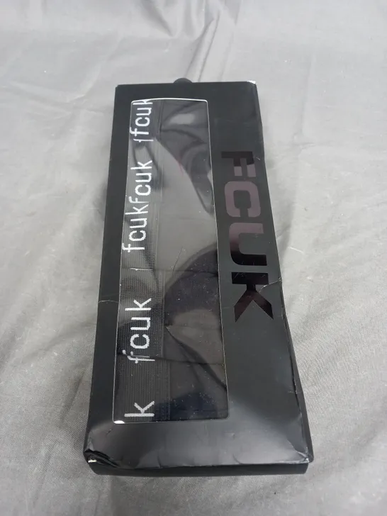 BOXED FCUK - BOXER BRIEFS - X5 - SIZE L