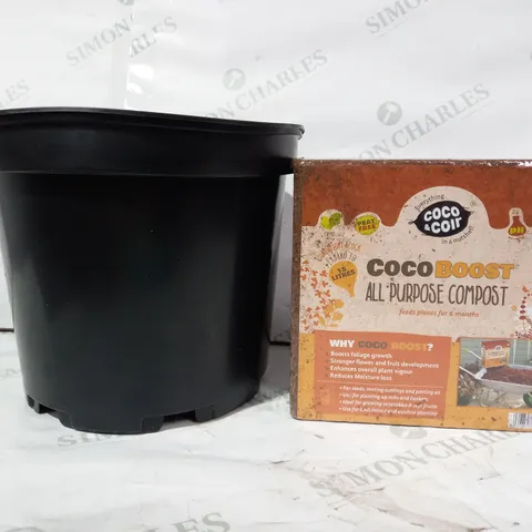 COCO BOOST ALL PURPOSE COMPOST WITH PLANT POTS