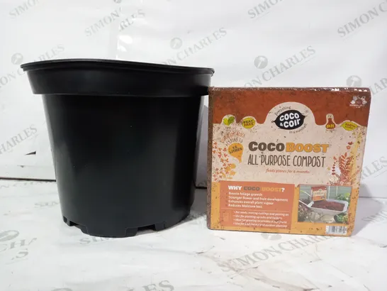 COCO BOOST ALL PURPOSE COMPOST WITH PLANT POTS