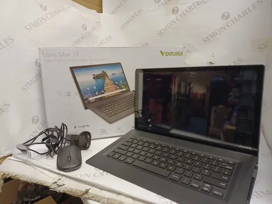 VENTURER LUNA MAX 14 TABLET WITH DETACHABLE KEYBOARD