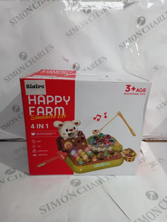 BOXED SIAIRO HAPPY FARM 4 IN 1 