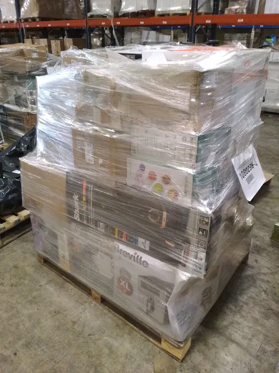 PALLET OF APPROXIMATELY 29 UNPROCESSED RAW RETURN HOUSEHOLD AND ELECTRICAL GOODS TO INCLUDE;