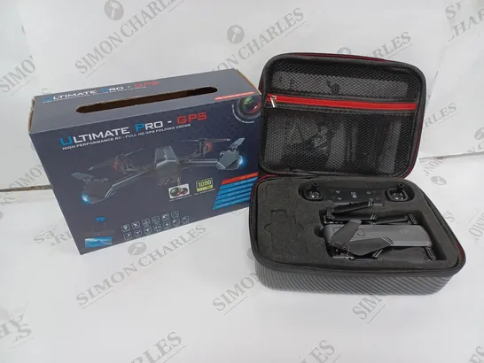 BOXED ULTIMATE PRO GPS HIGH PERFORMANCE RC FULL HD GPS FOLDING DRONE 