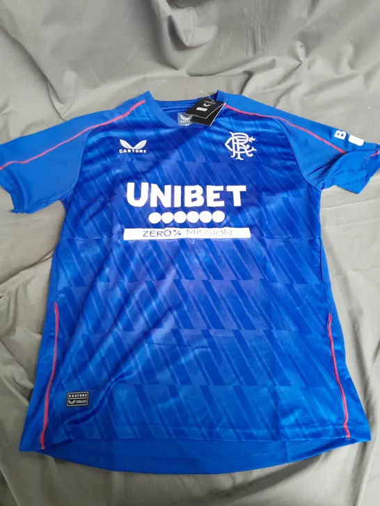 CASTORE RANGERS HOME SHIRT - XL