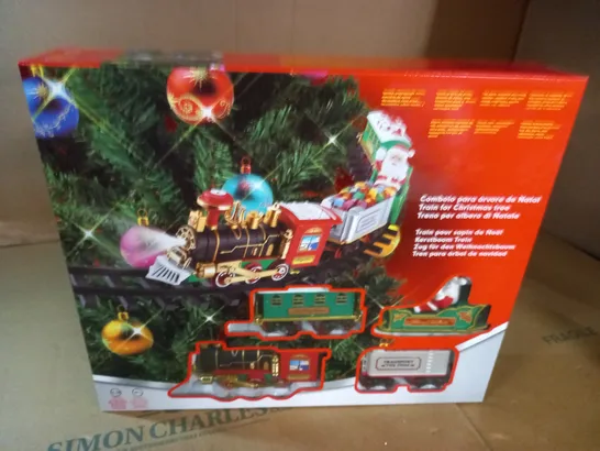 BOXED CHRISTMAS TREE TRAIN SET