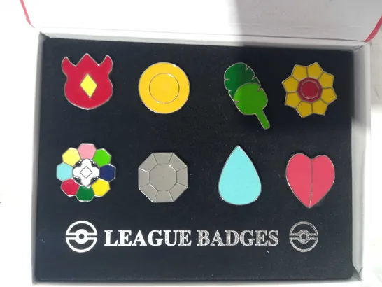 POKÉMON COLLECTIBLE METAL KANTO REGION LEAGUE GYM BADGES