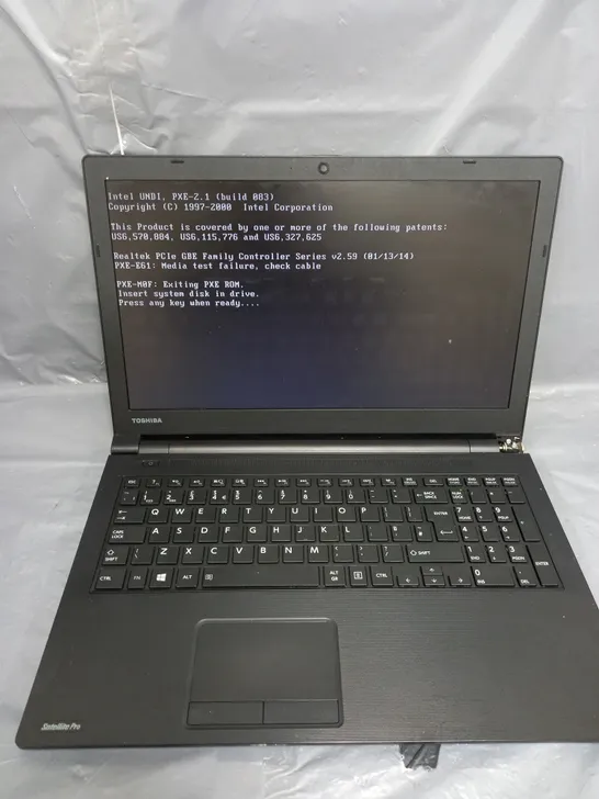 TOSHIBA SATELLITE PRO R50-B 15 INCH I3-4005U 1.70GHZ