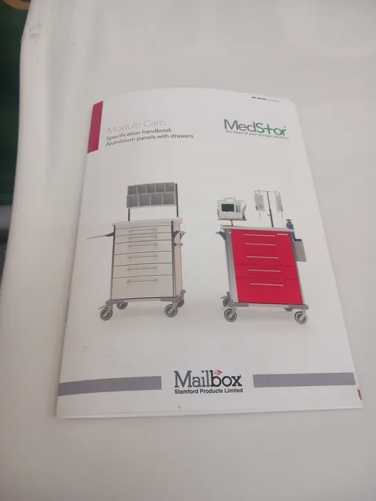 BRAND NEW MEDSTOR MODULE CART WITH 5 DRAWERS 