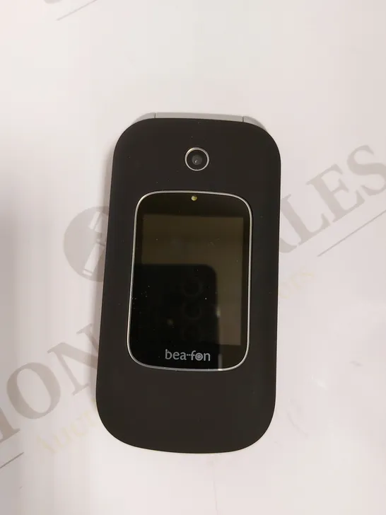 BOXED BEAFON SL590 BLACK/SILVER FLIP MOBILE PHONE