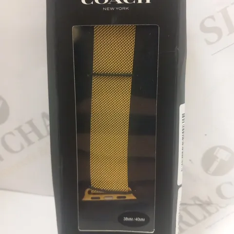 COACH WATCH STRAP COMPATIBLE WITH APPLE WATCH