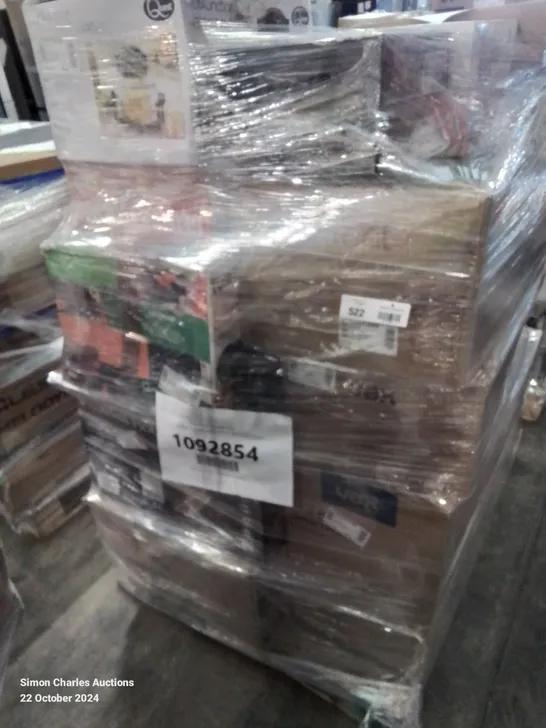 PALLET OF APPROXIMATELY 24 UNPROCESSED RAW RETURN HOUSEHOLD AND ELECTRICAL GOODS TO INCLUDE;