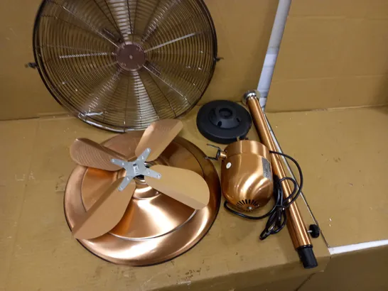 TOWER COPPERT METAL PEDESTAL FAN WITH 3 SPEEDS