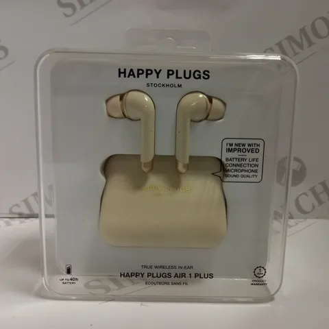 SEALED HAPPY PLUGS AIR 1 PLUS TRUE WIRELESS EARBUDS 