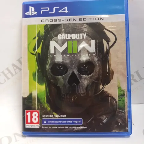 BOXED PLAYSTATION 4 CROSS GEN CALL OF DUTY MODERN WARFARE