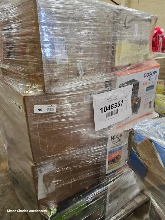 PALLET OF APPROXIMATELY 23 UNPROCESSED RAW RETURN HOUSEHOLD AND ELECTRICAL GOODS TO INCLUDE;