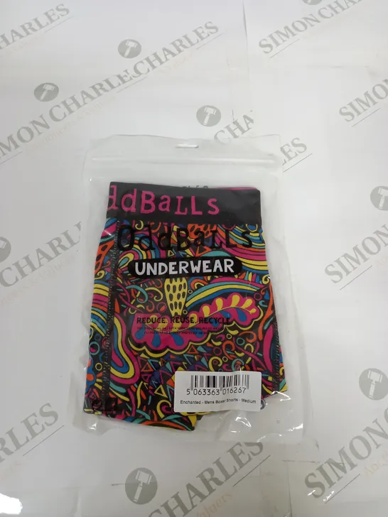 ODDBALLS MENS BOXER SHORTS SIZE M