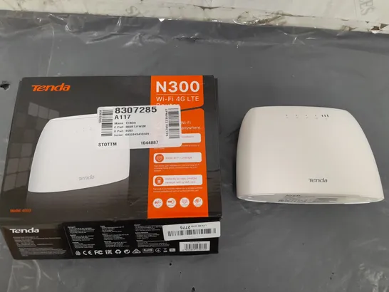 BOXED TENDA N300 WI-FI 4G LTE ROUTER 