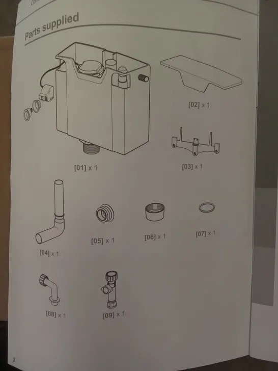 BOXED COOKE & LEWIS COMPACT CISTERN 