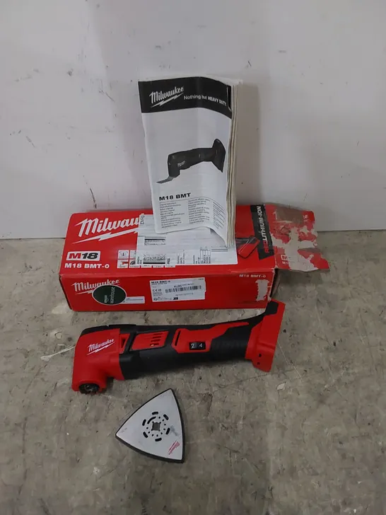 BOXED MILWAUKEE COMPACT CORDLESS 18V MULTI-TOOL - MODEL: M18 BMT-0