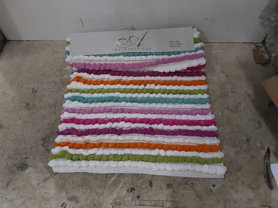 BAGGED ALISBHA RECTANGLE BATH MAT 