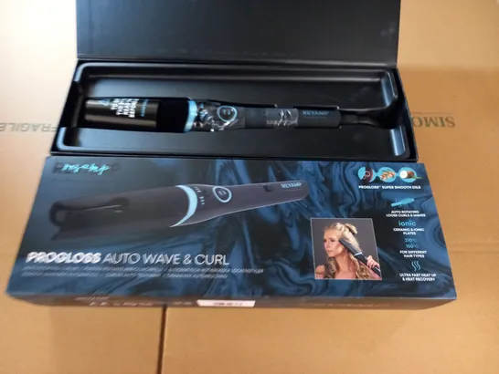 BOXED REVAMP PROGLOSS AUTO WAVE & CURL HAIR WAND