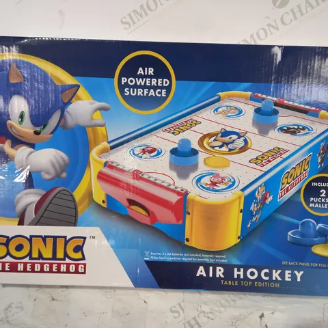 SONIC THE HEDGEHOG AIR HOCKEY