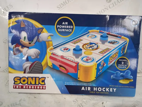 SONIC THE HEDGEHOG AIR HOCKEY