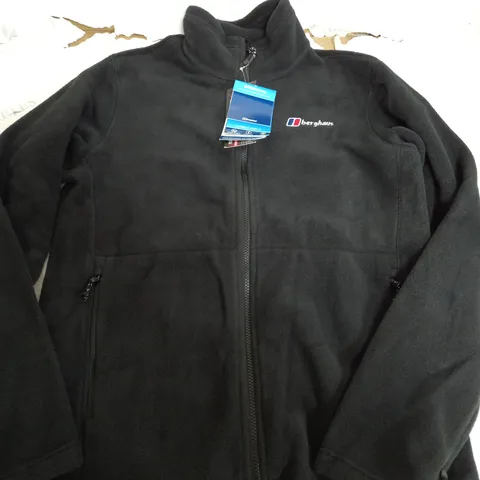 BERGHAUS PRISM FLEECE JACKET IN BLACK - MEDIUM