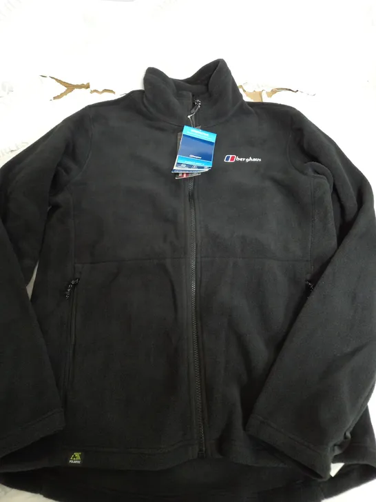 BERGHAUS PRISM FLEECE JACKET IN BLACK - MEDIUM