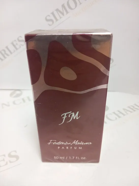 BOXED AND SEALED FM FEDERICO MAHORA PARFUM 50ML