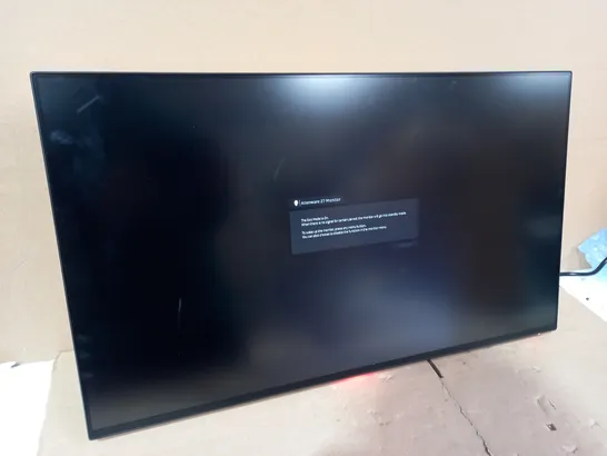 ALIENWARE 27" GAMING MONITOR