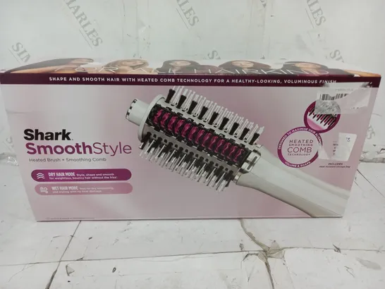 BOXED SHARK SMOOTHSTYLE HOT BRUSH & SMOOTHING COMB