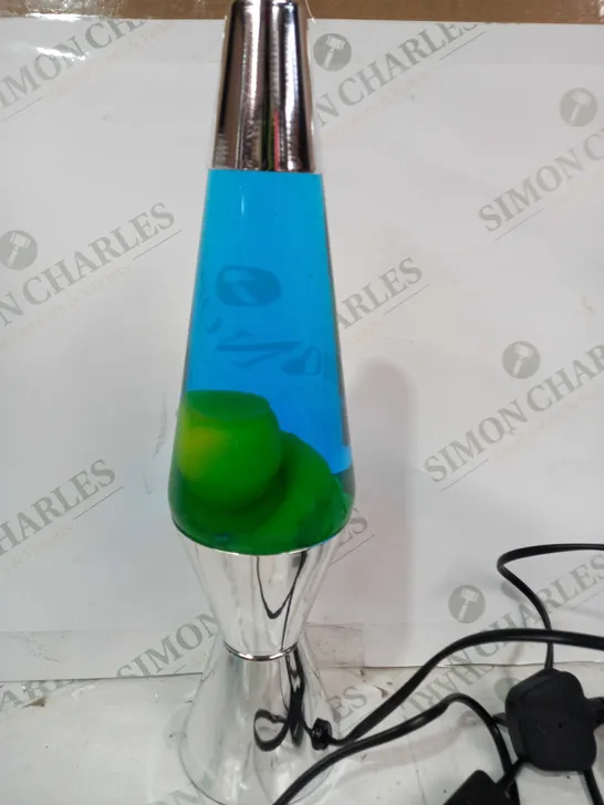 SCHYLLING METALLIC LAVA LAMP 