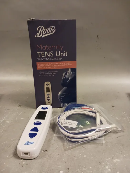 BOXED BOOTS MATERNITY TENS UNIT 