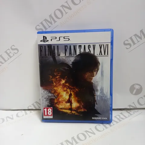 BOXED FINAL FANTASY XVI FOR THE PS5 