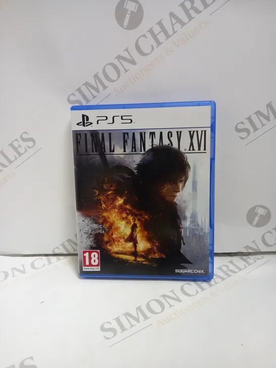 BOXED FINAL FANTASY XVI FOR THE PS5 