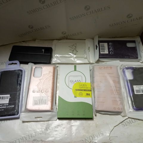 LOT OF 8 ASSORTED PHONE CASES 