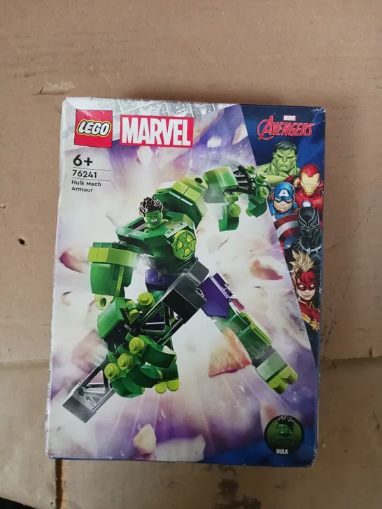 BOXED LEGO MARVEL HULK MECH ARMOUR - 76241 RRP £20.99