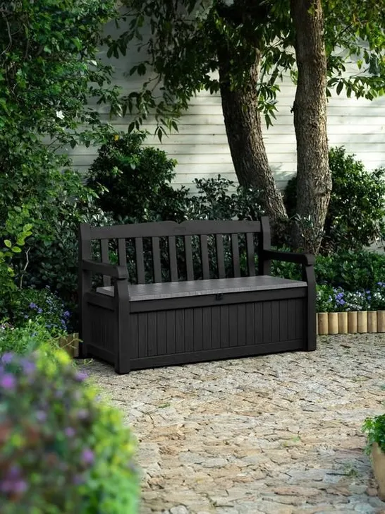 KETER EDEN STORAGE BENCH RRP £129.99