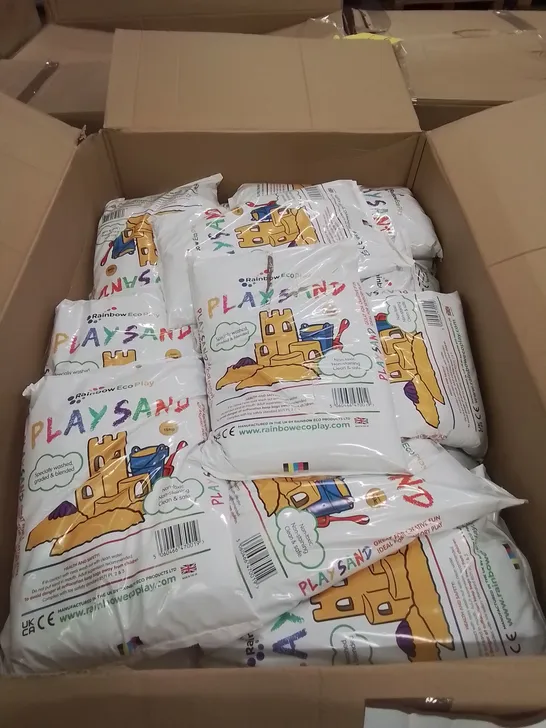 PALLET OF APPROXIMATELY 20 BAGS OF CHILDRENS PLAYSAND 