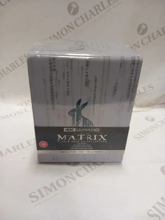 BOXED THE MATRIX 4 FILM DEJA VU COLLECTION 4K ULTRA HD BLU-RAY