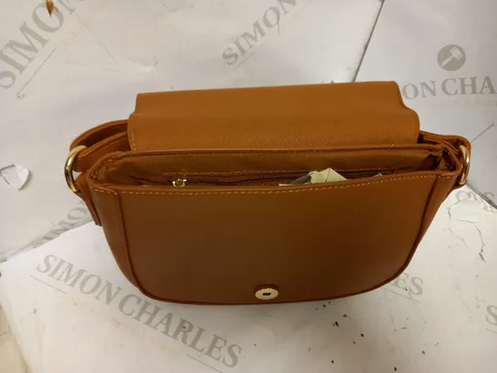 BROWN SIDE BAG + STRAP