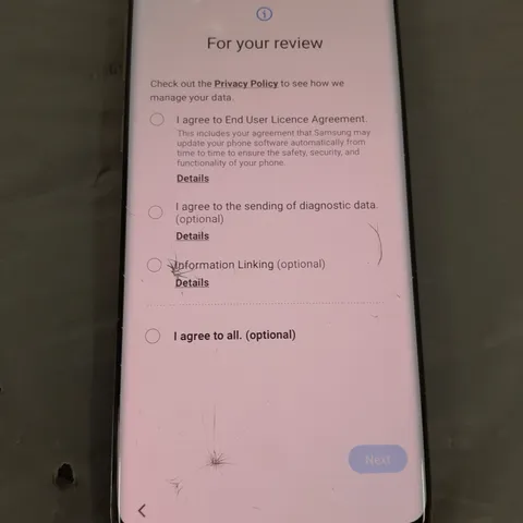 SAMSUNG GALAXY S10 SMARTPHONE